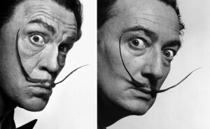 Foto originală: Philippe Halsman