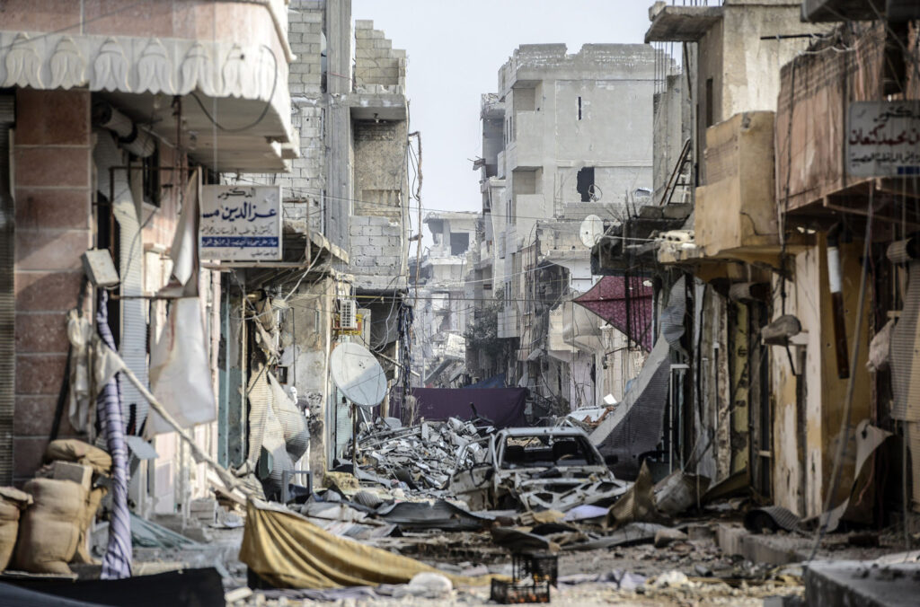 kobani ruine